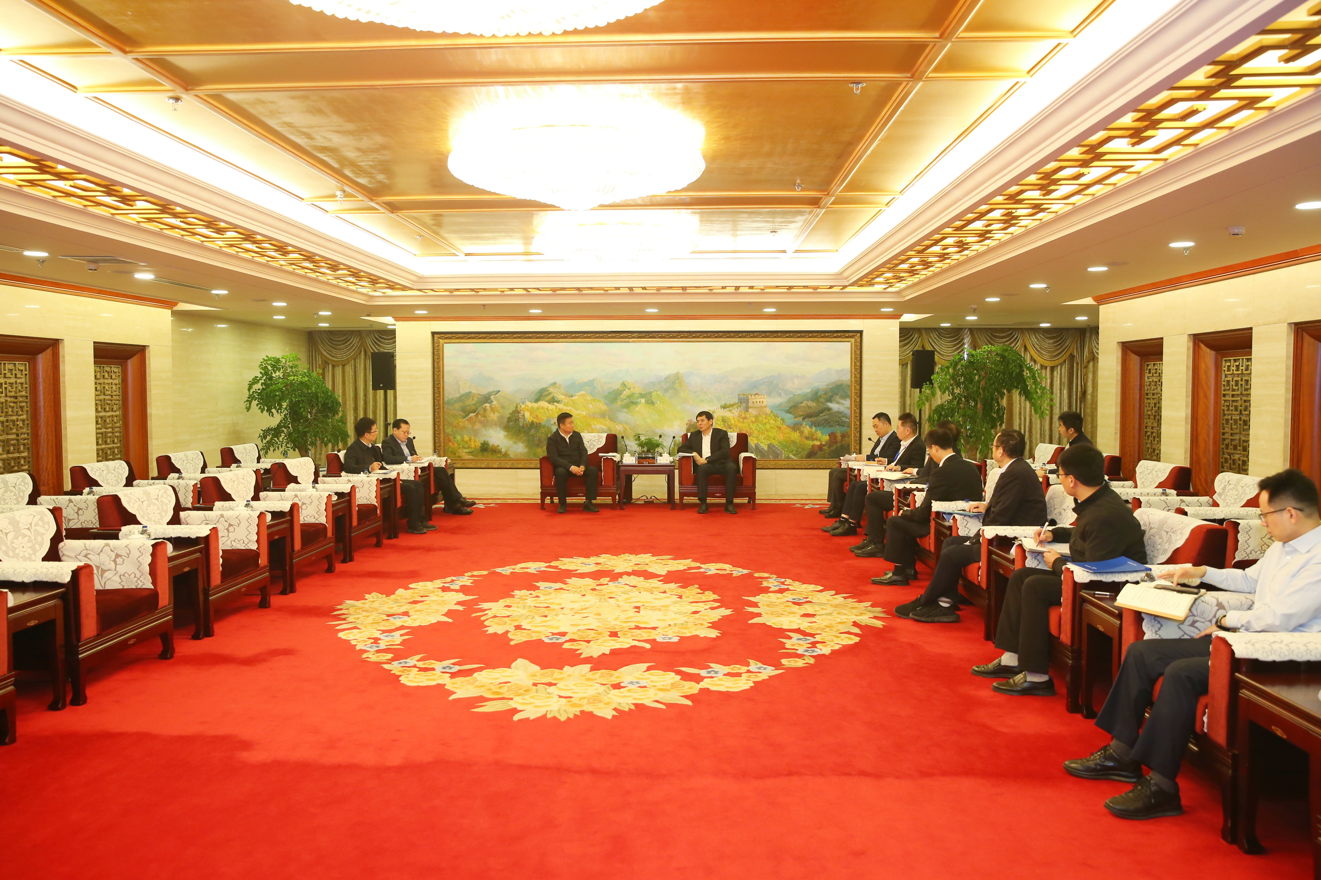 會(huì)見(jiàn)現(xiàn)場(chǎng)